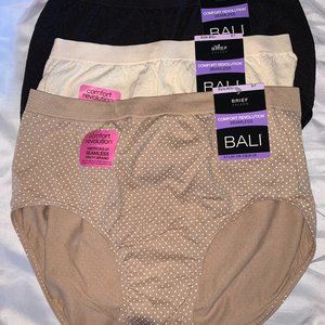 Bali Seamless Briefs - 3 Pairs